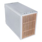 Lian Li B4-mATX Wood Mini Tower Valkoinen, Puu B4W-W