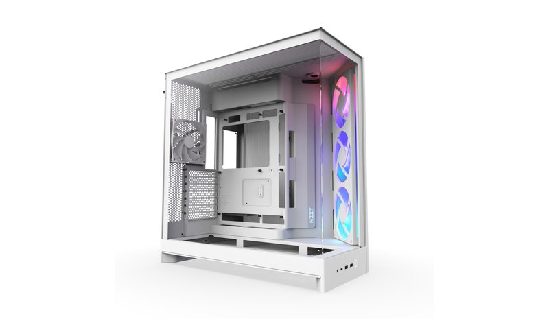 NZXT H9 Flow RGB Midi Tower Valkoinen CM-H9 – kuva 1/5