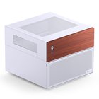 Jonsbo N4 WHITE tietokonekotelo Micro Tower Valkoinen N4 WH