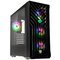 Kolink UNITY CASCADE ARGB Midi Tower Musta UNITY – kuva 1