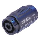 Neutrik NL4MMX kaapelin sukupuolenvaihtaja speakON Musta NL4MM