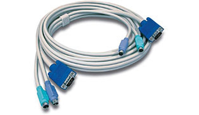 Trendnet TK-C15 KVM-kaapeli Harmaa 4,5 m TK-C1 – kuva 1/1