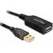 DeLOCK 20m USB 2.0 USB-kaapeli Musta 82690 – kuva 1