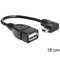 DeLOCK 83245 USB-kaapeli 0,16 m USB A Mini-USB B Musta 83245 – kuva 1