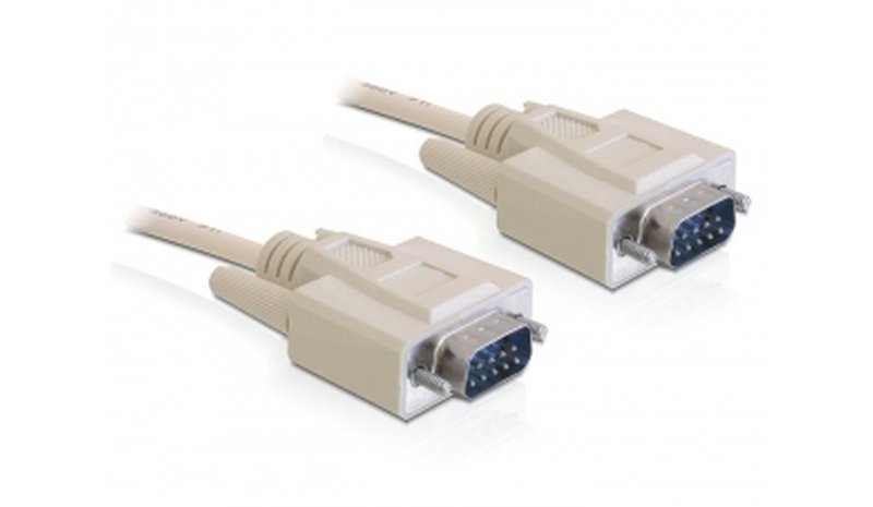 DeLOCK Sub-D 9 3m sarjakaapeli Beige Sub-D9 84228 – kuva 1/3
