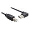 DeLOCK 2m USB 2.0 A - B m/m USB-kaapeli USB A USB B Musta 83375 – kuva 1