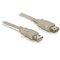 DeLOCK Cable USB 2.0 extension A/A 3m USB-kaapeli USB A Harmaa 82240 – kuva 1