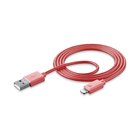 Cellularline 8018080241314 1 m Vaaleanpunainen USBDA