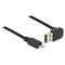 DeLOCK 1m, USB 2.0-A - USB 2.0 micro-B USB-kaapeli USB A Micro-USB B 0,48 Gbit/s Musta 83535 – kuva 1