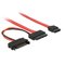 DeLOCK 0.3m SATA SATA-kaapeli Punainen 84800 – kuva 1