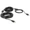 DeLOCK 20m, USB2.0-A - USB2.0-B USB-kaapeli USB A USB B 0,48 Gbit/s Musta 83557 – kuva 1
