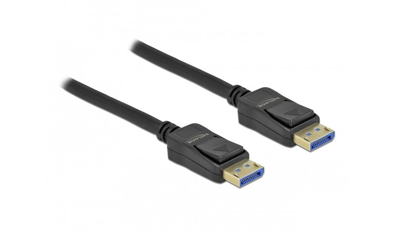 DeLOCK 80263 DisplayPort-kaapeli 3 m Musta 80263
