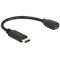 DeLOCK 65578 USB-kaapeli USB 2.0 0,15 m USB C Micro-USB B 0,48 Gbit/s Musta 65578 – kuva 1