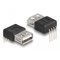 DeLOCK 66637 USB grafiikka-adapteri Musta, Hopea 66637 – kuva 1