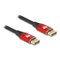 DeLOCK 80607 DisplayPort-kaapeli 5 m Musta, Punainen 80607 – kuva 1