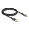 DeLOCK 80761 USB-kaapeli USB 2.0 2 m USB A USB C 0,48 Gbit/s Musta 80761 – kuva 1