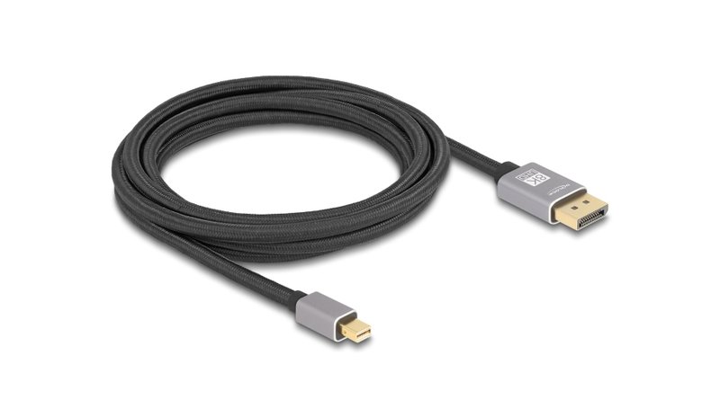 DeLOCK 81093 DisplayPort-kaapeli 3 m Mini DisplayPort Harmaa 81093 – kuva 1/1