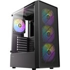 Antec 0-761345-10199-8 tietokonekotelo Midi Tower Musta 0-761
