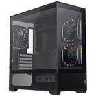 GameMax VISTA 2 MB Mini Tower Musta 9101