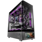 Mars Gaming MCLCDPRO tietokonekotelo Midi Tower Musta MCLCD