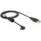 DeLOCK 83250 USB-kaapeli USB 2.0 1 m USB A Micro-USB B Musta 83250 – kuva 1