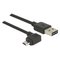 DeLOCK 83854 USB-kaapeli USB 2.0 3 m USB A Micro-USB B Musta 83854 – kuva 1