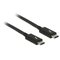 DeLOCK 84845 Thunderbolt-kaapeli 1 m 20 Gbit/s Musta 84845 – kuva 1