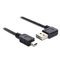DeLOCK 85175 USB-kaapeli USB 2.0 0,5 m USB A Mini-USB B 0,48 Gbit/s Musta 85175 – kuva 1