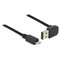 DeLOCK 85203 USB-kaapeli USB 2.0 0,5 m USB A Micro-USB B 0,48 Gbit/s Musta 85203 – kuva 1