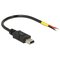DeLOCK 85251 USB-kaapeli USB 2.0 0,1 m Mini-USB B Musta 85251 – kuva 1