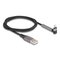DeLOCK 85404 Lightning-kaapeli 1,5 m Musta, Harmaa 85404 – kuva 1