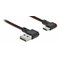 DeLOCK 85283 USB-kaapeli USB 2.0 2 m USB A USB C Musta 85283 – kuva 1