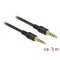 DeLOCK 85601 audiokaapeli 3 m 3.5mm Musta 85601 – kuva 1