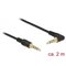 DeLOCK 85613 audiokaapeli 2 m 3.5mm Musta 85613 – kuva 1