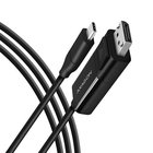 Axagon RVC-DPC videokaapeli-adapteri 1,8 m USB Type-C DisplayPort Musta RVC-D