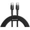 Baseus Cafule USB-kaapeli 2 m USB C 0,48 Gbit/s 60 W Musta, Harmaa KBCAC – kuva 1