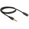 DeLOCK 85629 audiokaapeli 1 m 3.5mm Musta 85629 – kuva 1