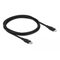 DeLOCK 86637 Lightning-kaapeli 1 m Musta 86637 – kuva 1