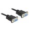 DeLOCK 87516 sarjakaapeli Musta 5 m DB-9 87516 – kuva 1