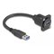 DeLOCK 87967 USB-kaapeli 20 m USB A 5 Gbit/s Musta 87967 – kuva 1