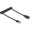 DeLOCK 90367 USB-kaapeli 0,6 m USB A 5 Gbit/s Musta 90367 – kuva 1