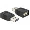 DeLOCK EASY-USB Musta 65965 – kuva 1