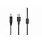 Gembird 3m USB 2.0 A/B M USB-kaapeli USB A USB B Musta CCF-U – kuva 1