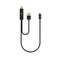 Espresso Displays EC0011 videokaapeli-adapteri 1 m HDMI + USB Type-A USB Type-C Musta EC001 – kuva 1