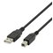 Deltaco USB-A / USB-B -kaapeli, 3 m, musta 14000 – kuva 1