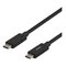 Deltaco USB-C-kaapeli, 1m, 3A, USB 3.1 Gen 1, E-Marker, musta USBC – kuva 1