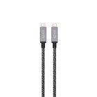Epico 9915101300210 Thunderbolt-kaapeli 1,5 m 40 Gbit/s Harmaa 99151