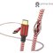 Hama Reflective USB-kaapeli USB 2.0 1,5 m USB C 0,48 Gbit/s Punainen 00201 – kuva 1
