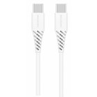 Swissten 71506530 USB-kaapeli 2,5 m USB C 100 W Valkoinen 71506