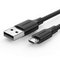 Ugreen 60135 USB-kaapeli USB 2.0 0,5 m USB A Micro-USB B 0,48 Gbit/s Musta 60135 – kuva 1